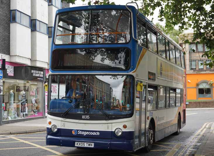 Stagecoach West Alexander Dennis Trident ALX400 18315